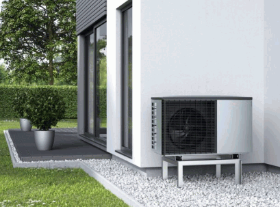 Air source heat pumps are an energy efficient