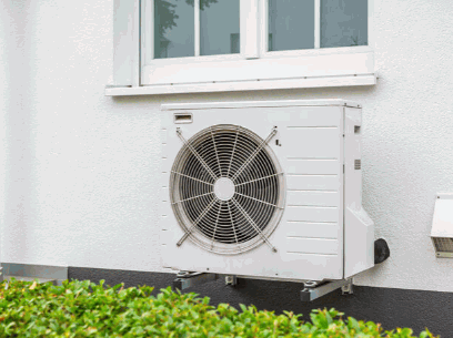 An air to water heat pump system