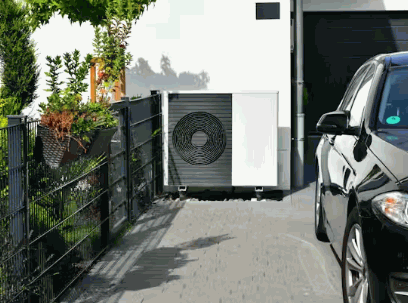 Put An Air Source Heat Pump In Garage