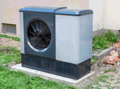Unit Of An Air Source Heat Pump Be Placed In A Garage